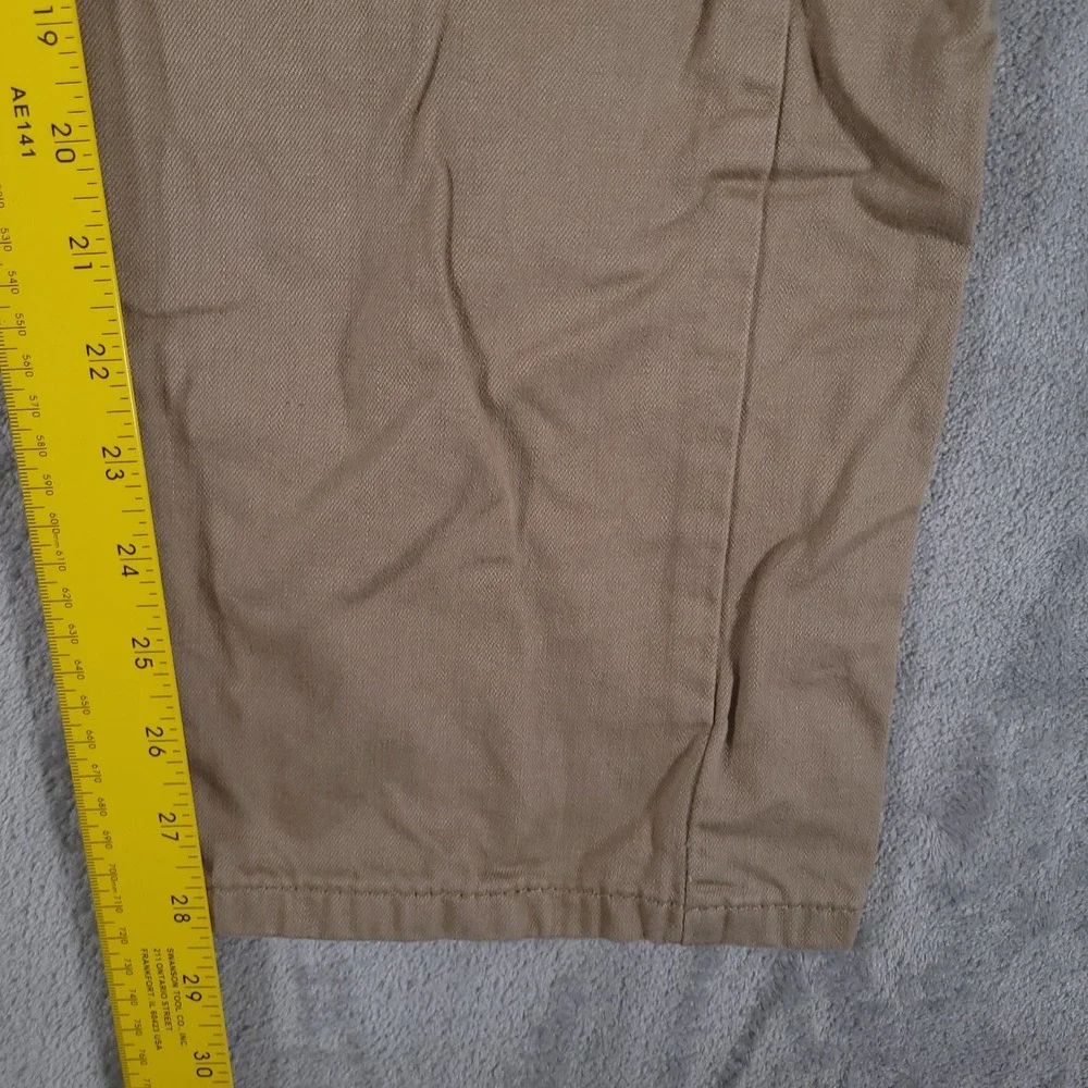 Levi's 505 Jean Mens 36x29 (Fits 34x29) Tan Straight Leg Cotton Denim‎ Pants